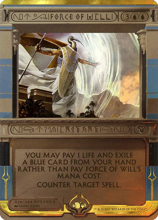 Force of Will (Invocation) [Amonkhet Invocations] | Galaxy Games LLC