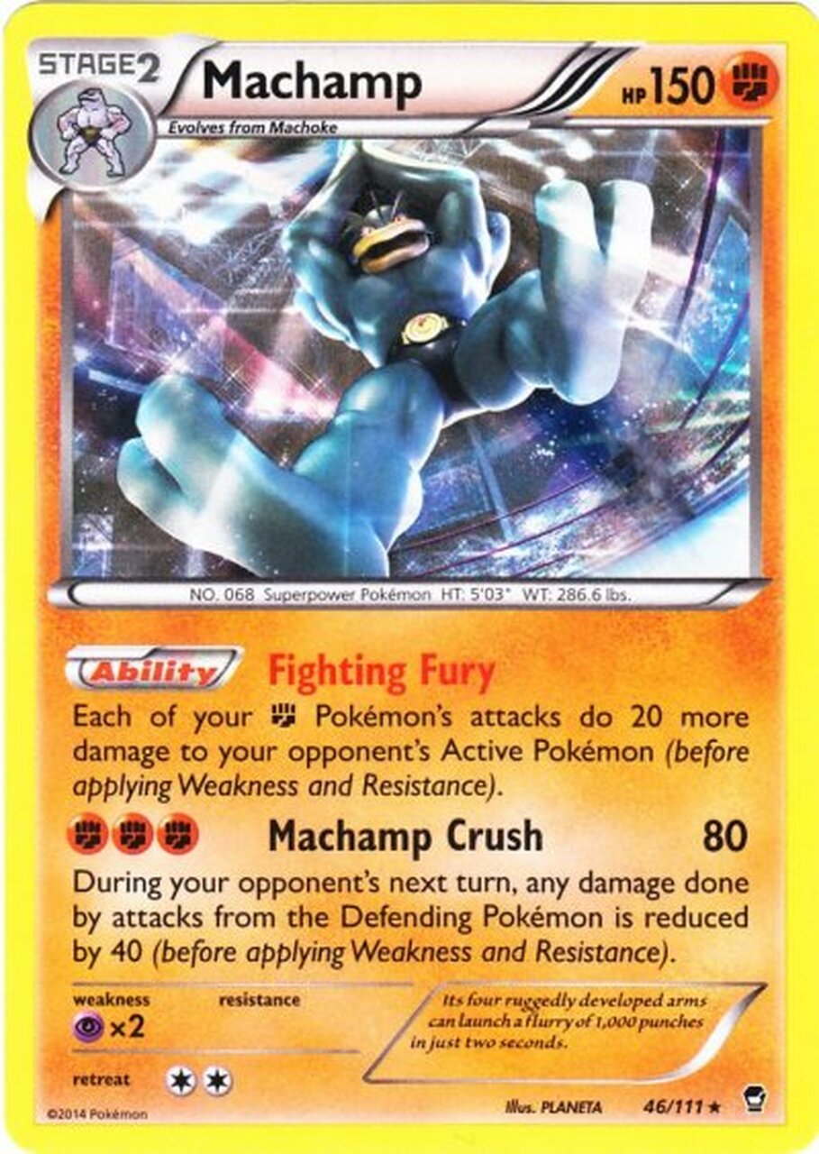 Machamp (46/111) [XY: Furious Fists] | Galaxy Games LLC