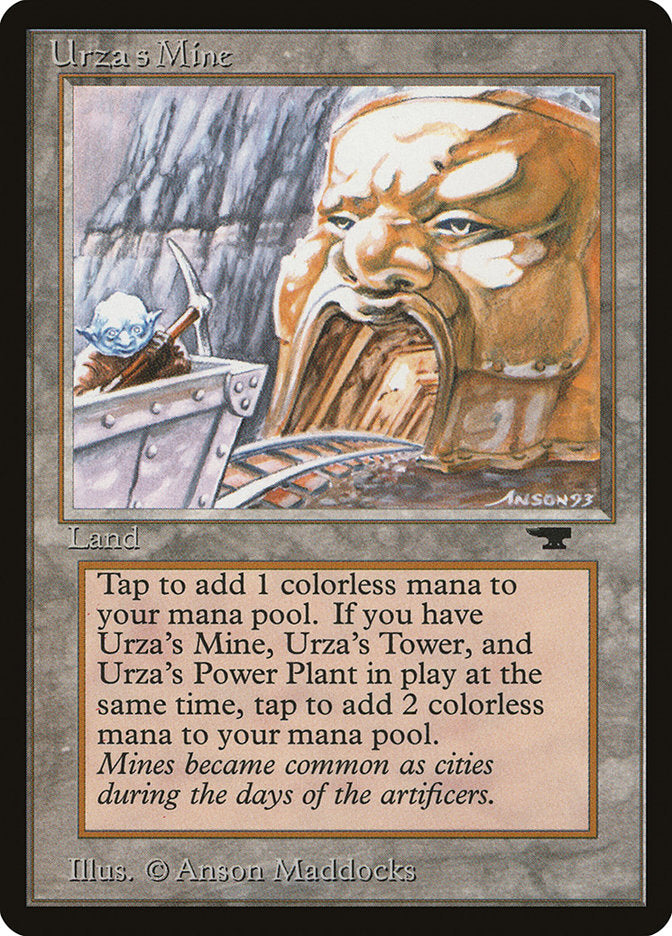 Urza's Mine (Mine Cart Entering Mouth) [Antiquities] | Galaxy Games LLC