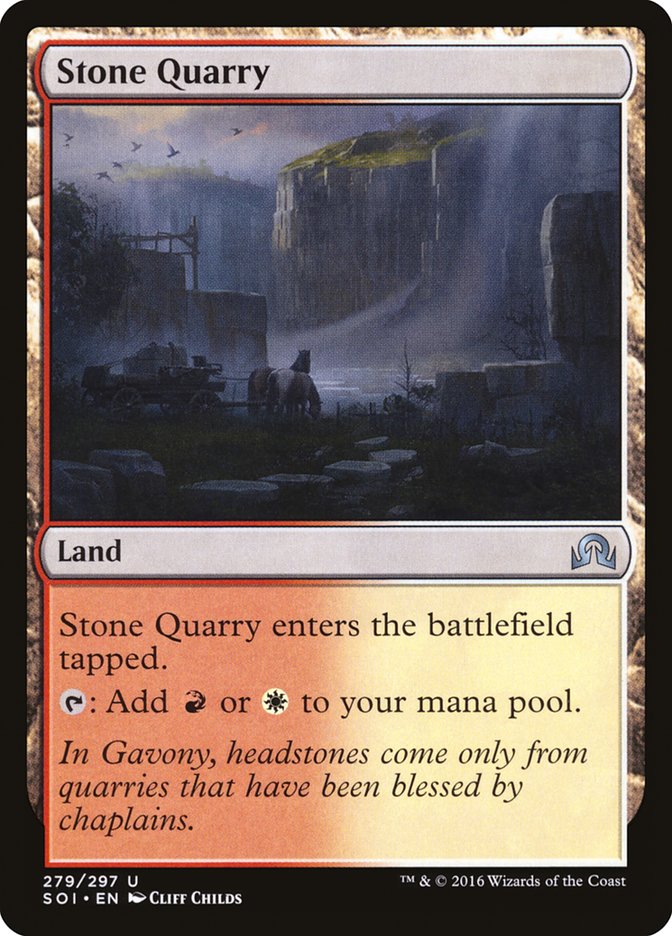 Stone Quarry [Shadows over Innistrad] | Galaxy Games LLC