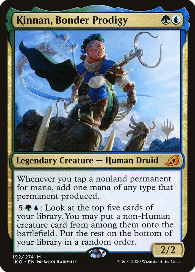 Kinnan, Bonder Prodigy (Promo Pack) [Ikoria: Lair of Behemoths Promos] | Galaxy Games LLC