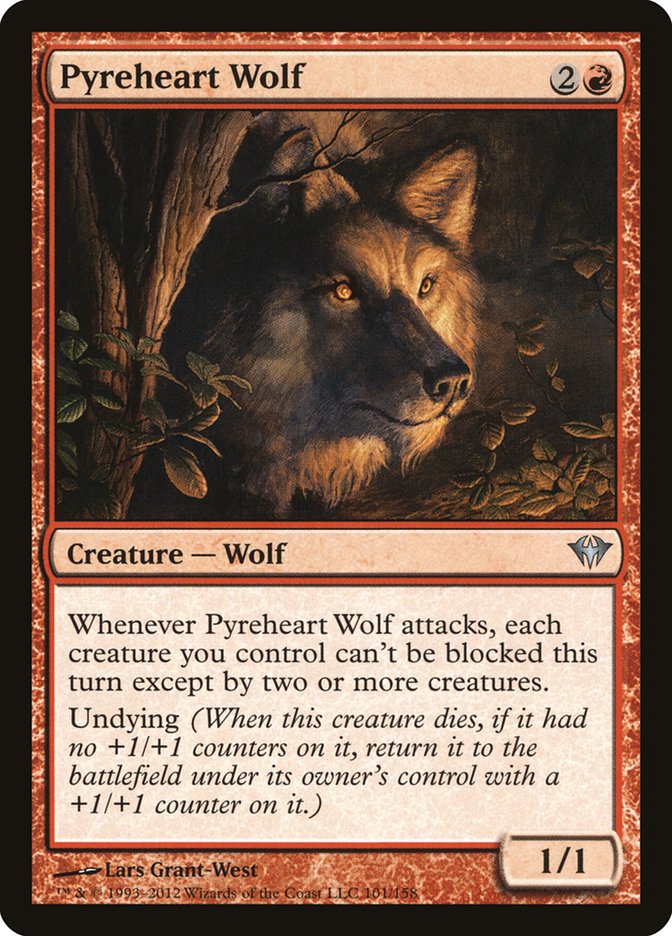 Pyreheart Wolf [Dark Ascension] | Galaxy Games LLC