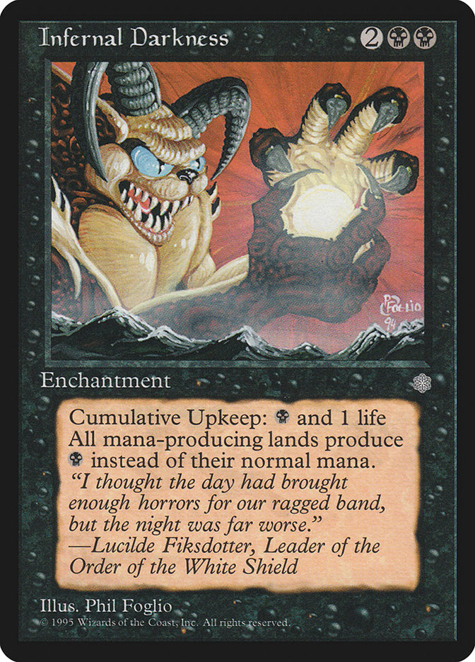Infernal Darkness [Ice Age] | Galaxy Games LLC