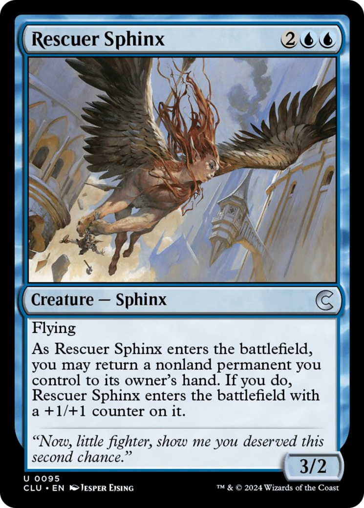 Rescuer Sphinx [Ravnica: Clue Edition] | Galaxy Games LLC