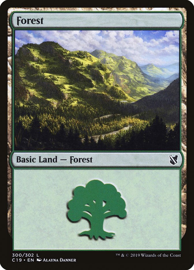 Forest (300) [Commander 2019] | Galaxy Games LLC