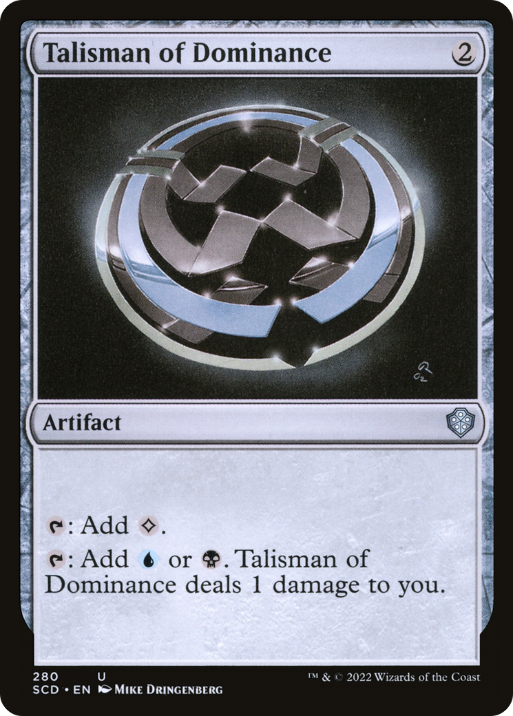 Talisman of Dominance [Starter Commander Decks] | Galaxy Games LLC