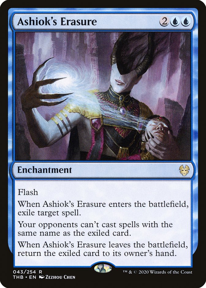 Ashiok's Erasure [Theros Beyond Death] | Galaxy Games LLC