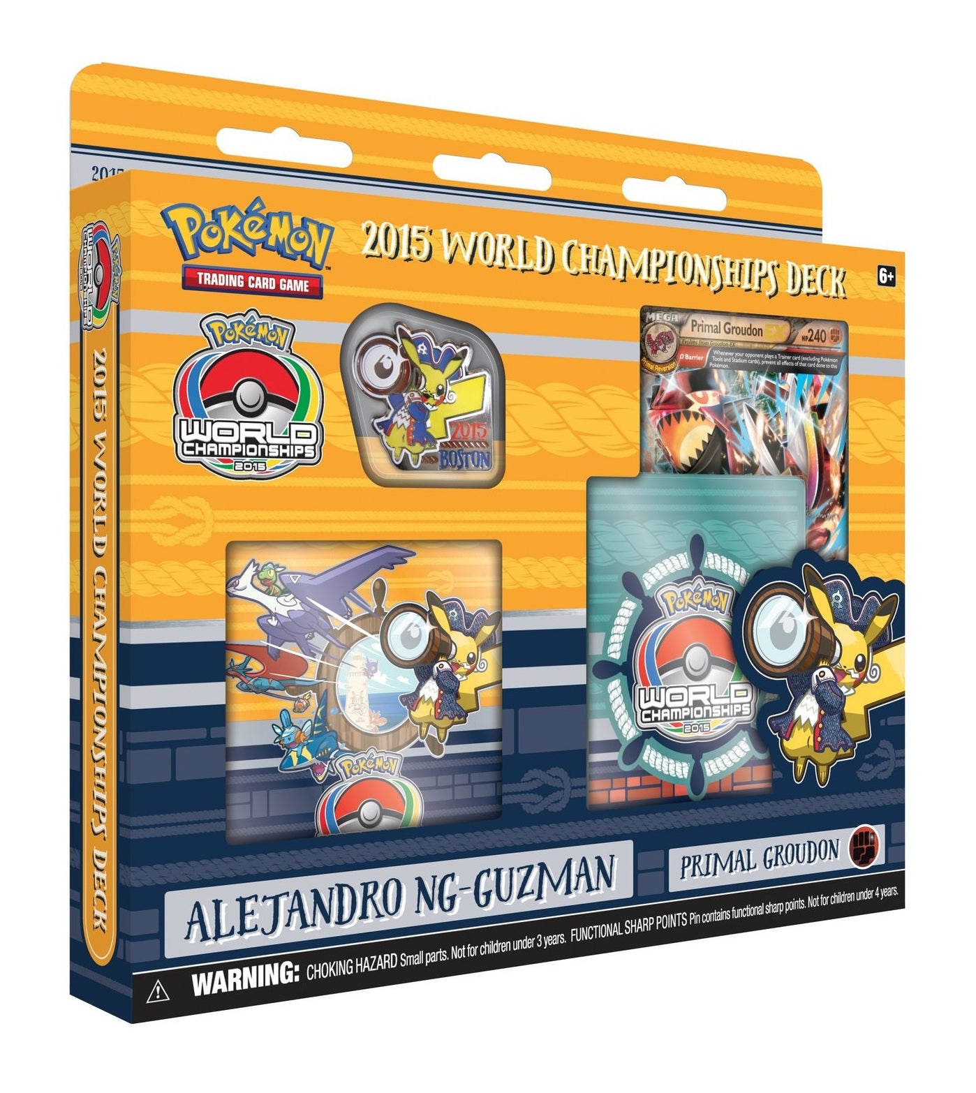 2015 World Championships Deck (Primal Groudon - Alejandro Ng-Guzman) | Galaxy Games LLC