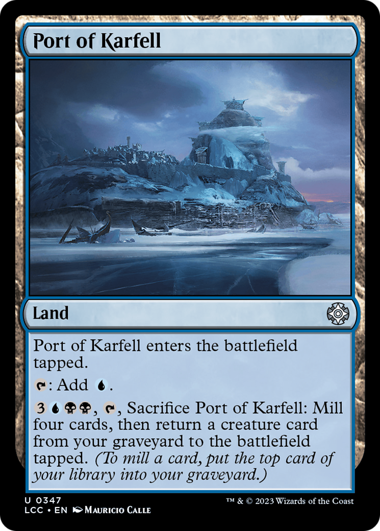 Port of Karfell [The Lost Caverns of Ixalan Commander] | Galaxy Games LLC