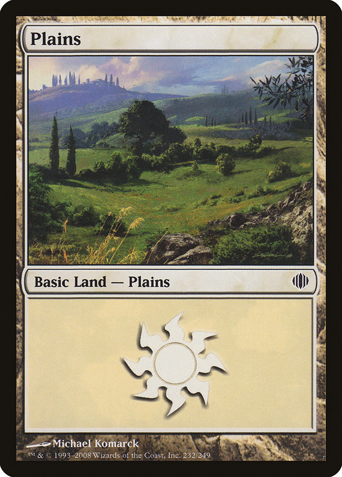 Plains (232) [Shards of Alara] | Galaxy Games LLC