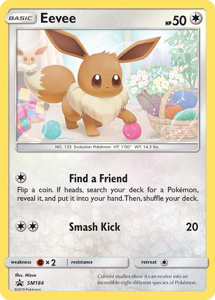 Eevee (SM184) [Sun & Moon: Black Star Promos] | Galaxy Games LLC