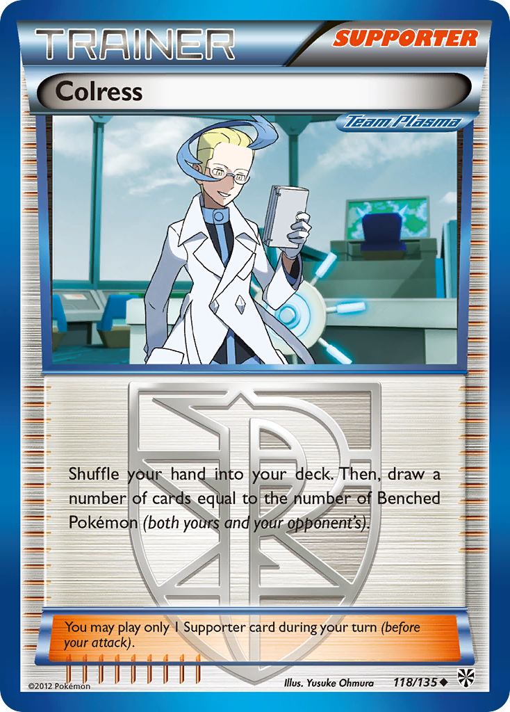 Colress (118/135) [Black & White: Plasma Storm] | Galaxy Games LLC