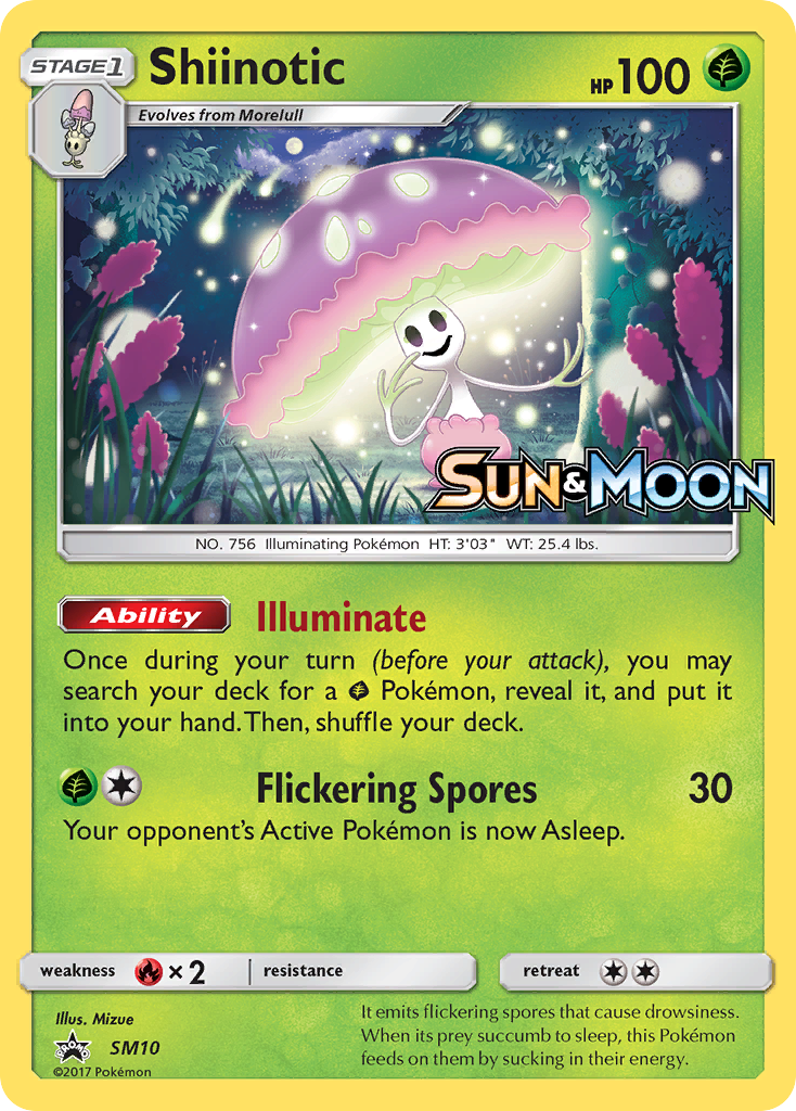 Shiinotic (SM10) [Sun & Moon: Black Star Promos] | Galaxy Games LLC