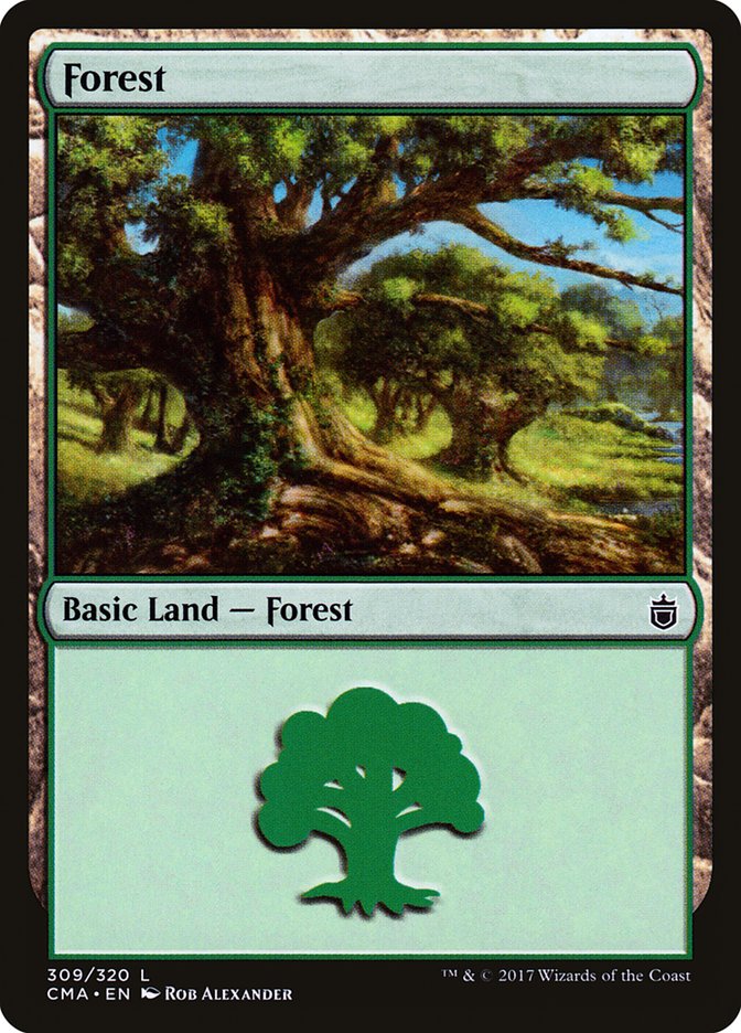 Forest (309) [Commander Anthology] | Galaxy Games LLC