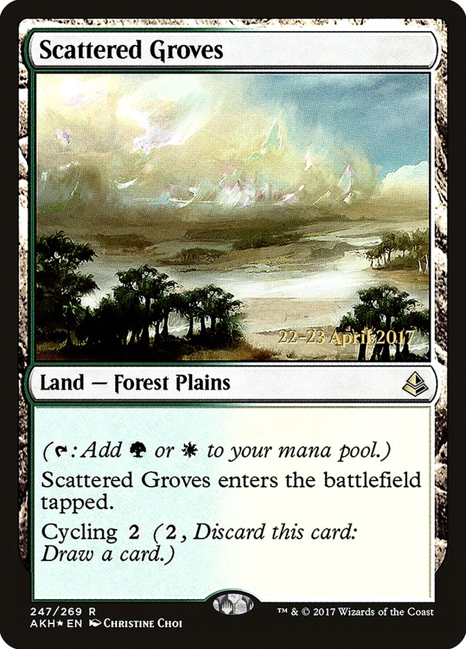 Scattered Groves [Amonkhet Prerelease Promos] | Galaxy Games LLC