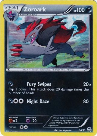 Zoroark (30/30) [Black & White: Trainer Kit - Zoroark] | Galaxy Games LLC