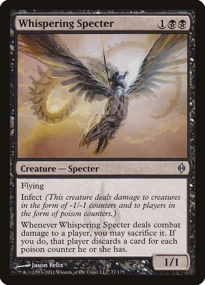Whispering Specter [New Phyrexia] | Galaxy Games LLC