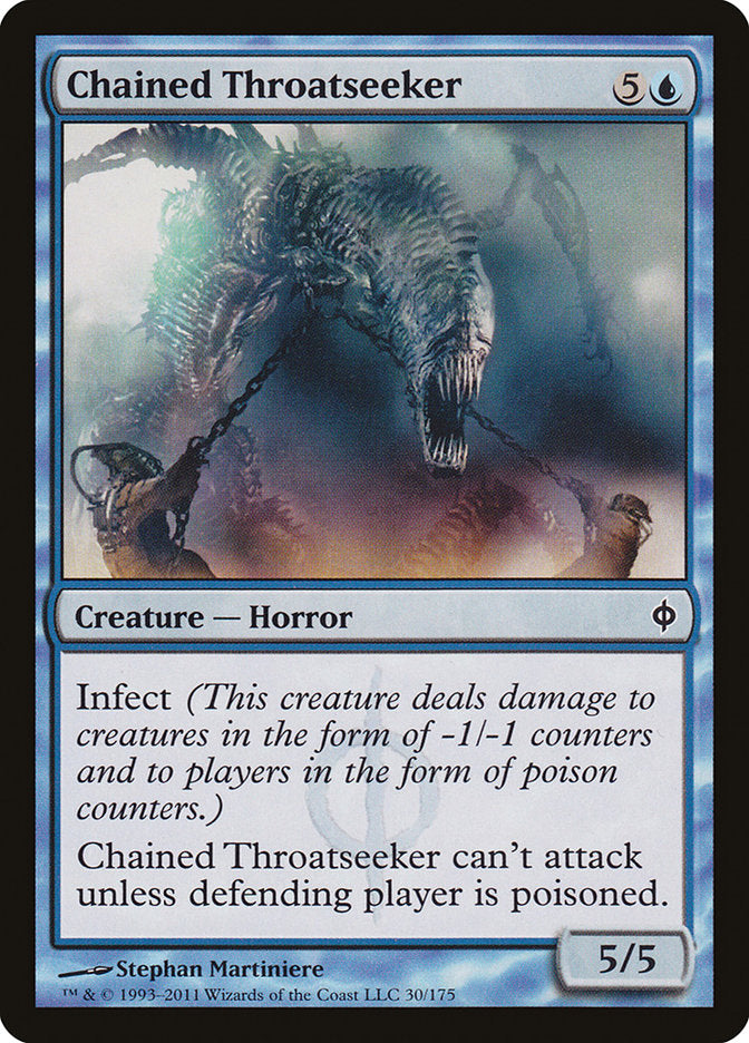 Chained Throatseeker [New Phyrexia] | Galaxy Games LLC