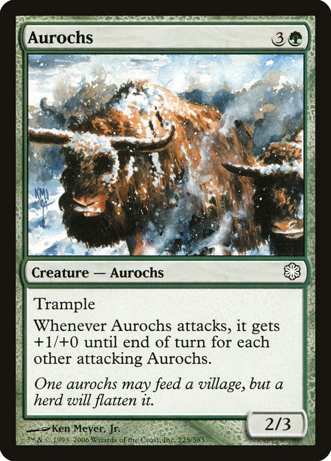 Aurochs [Coldsnap Theme Decks] | Galaxy Games LLC