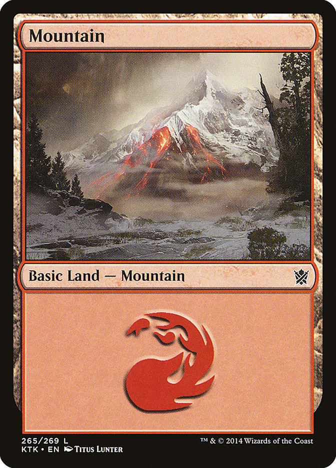 Mountain (265) [Khans of Tarkir] | Galaxy Games LLC