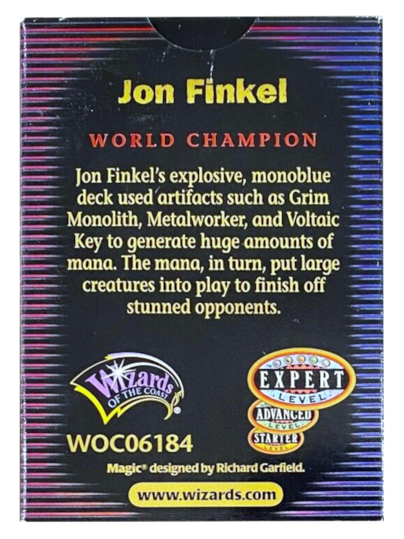 2000 World Championship Deck (Jon Finkel) | Galaxy Games LLC