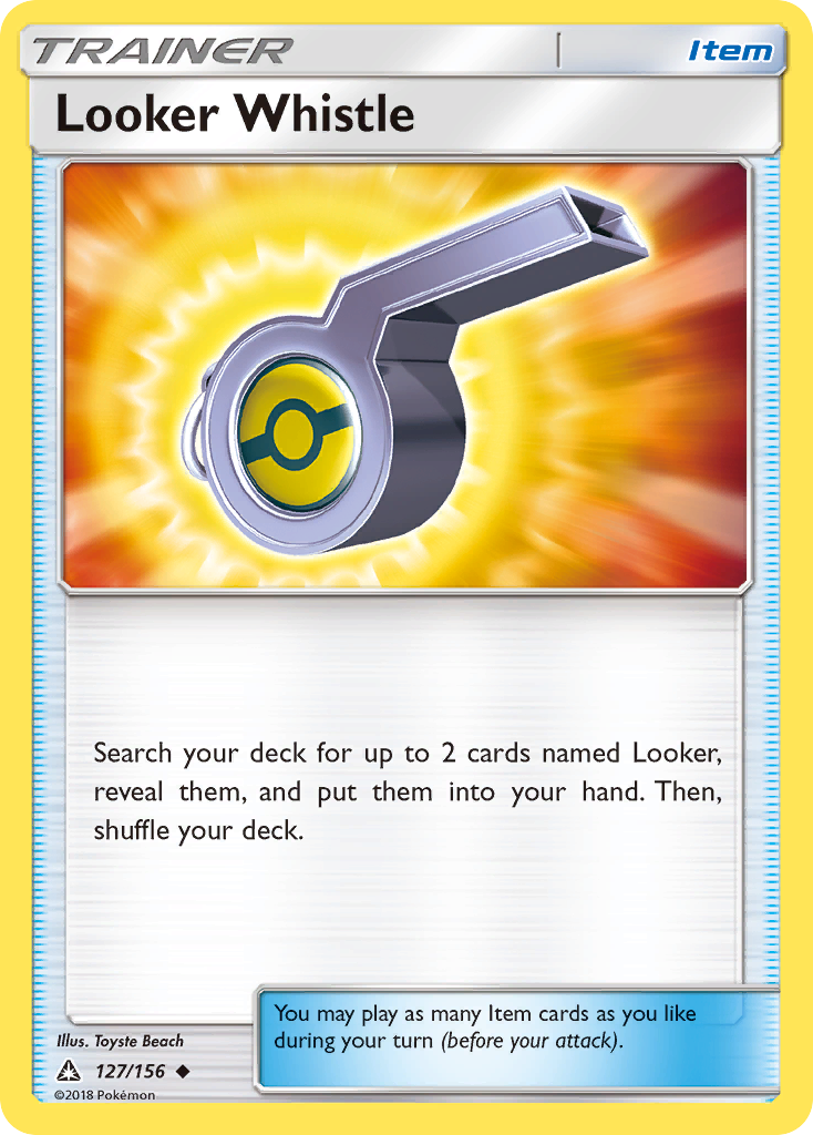 Looker Whistle (127/156) [Sun & Moon: Ultra Prism] | Galaxy Games LLC