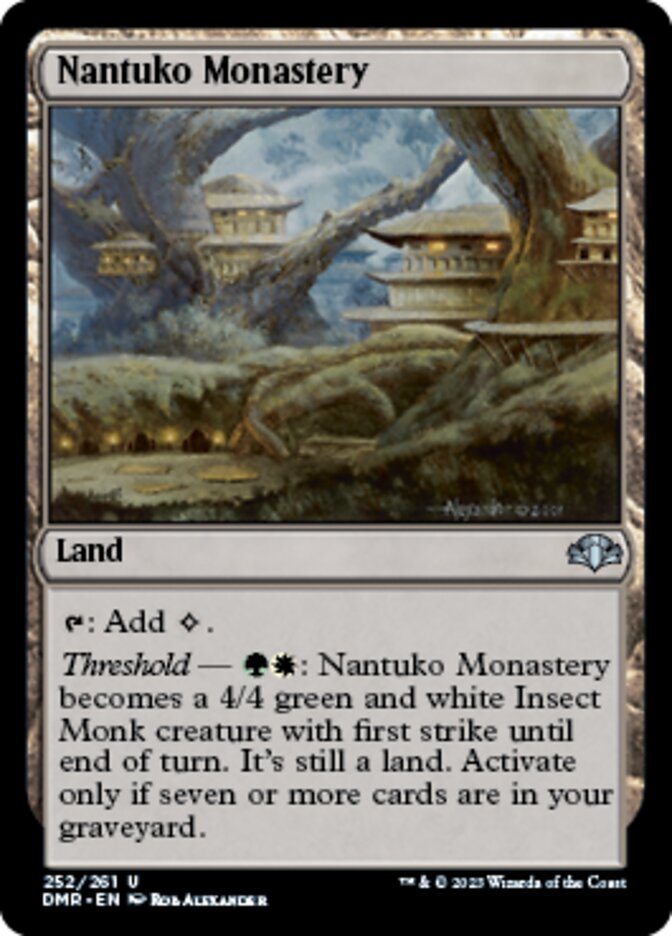 Nantuko Monastery [Dominaria Remastered] | Galaxy Games LLC