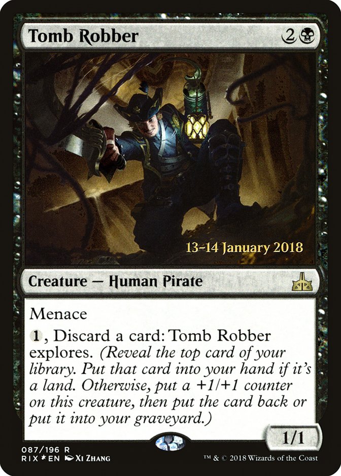 Tomb Robber [Rivals of Ixalan Prerelease Promos] | Galaxy Games LLC