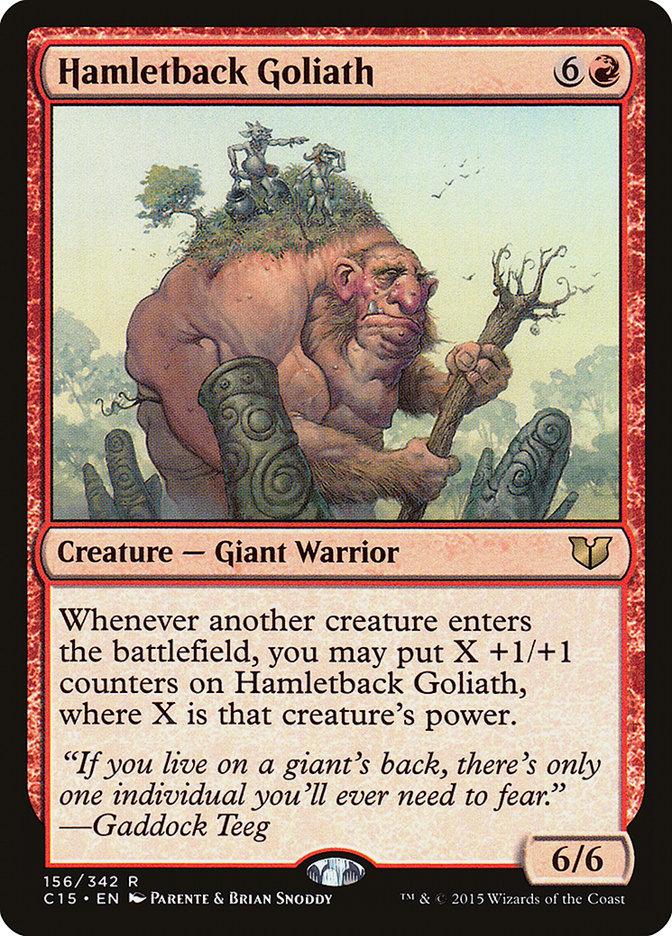 Hamletback Goliath [Commander 2015] | Galaxy Games LLC