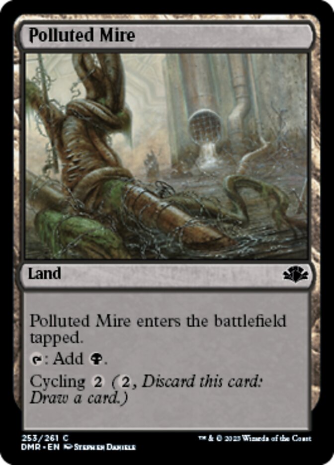 Polluted Mire [Dominaria Remastered] | Galaxy Games LLC