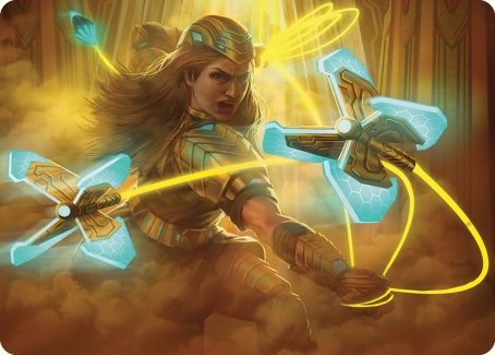Bladehold War-Whip Art Card [Phyrexia: All Will Be One Art Series] | Galaxy Games LLC