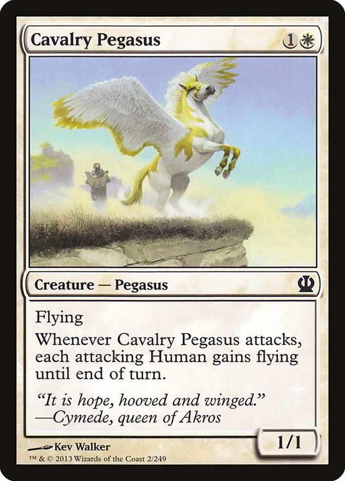 Cavalry Pegasus [Theros] | Galaxy Games LLC