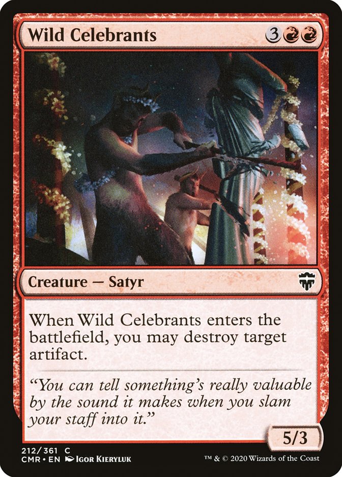 Wild Celebrants [Commander Legends] | Galaxy Games LLC