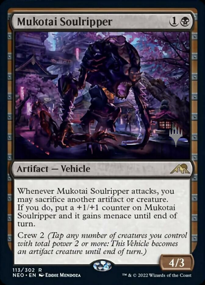 Mukotai Soulripper (Promo Pack) [Kamigawa: Neon Dynasty Promos] | Galaxy Games LLC