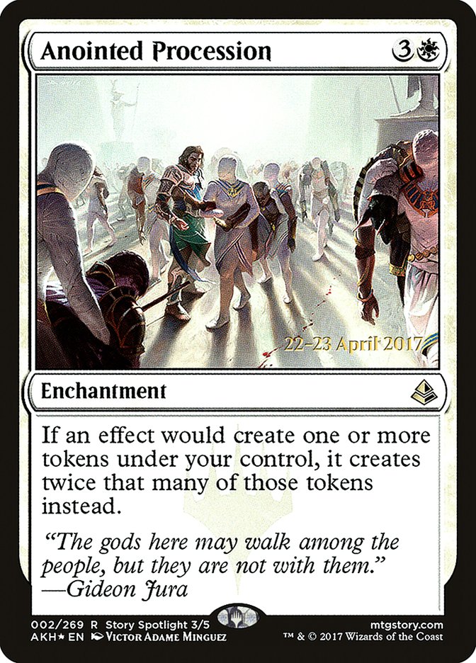 Anointed Procession [Amonkhet Prerelease Promos] | Galaxy Games LLC