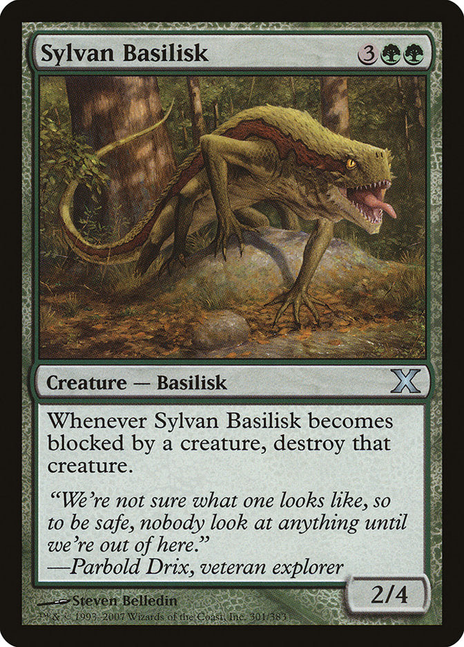 Sylvan Basilisk [Tenth Edition] | Galaxy Games LLC