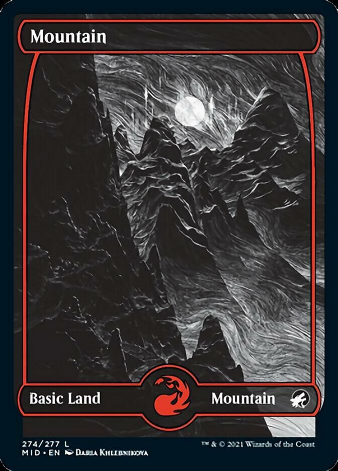 Mountain (274) [Innistrad: Midnight Hunt] | Galaxy Games LLC