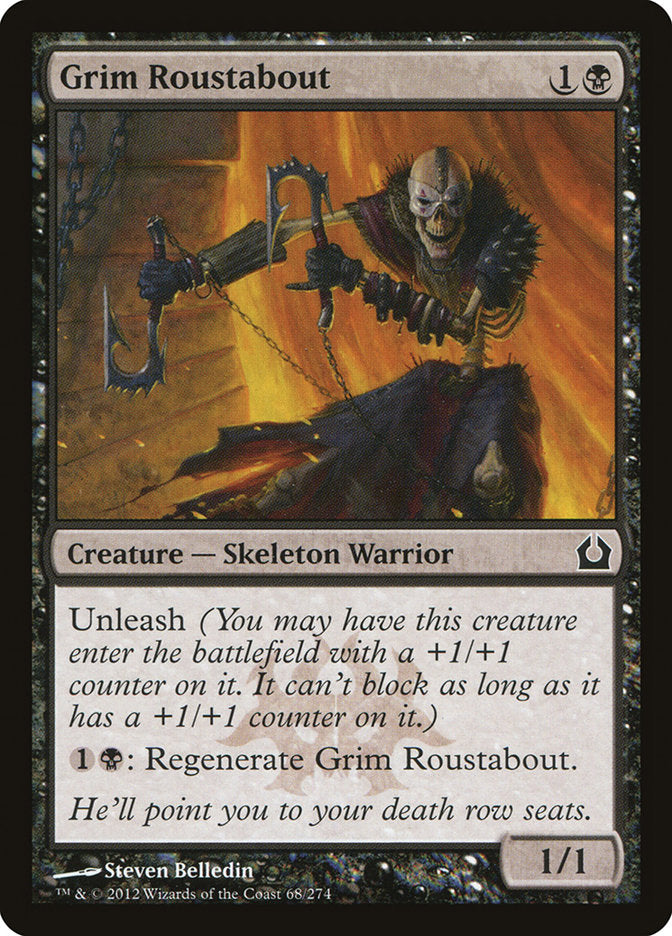 Grim Roustabout [Return to Ravnica] | Galaxy Games LLC