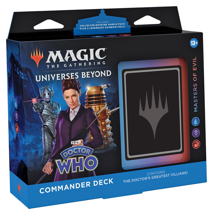 Doctor Who - Commander Deck (Masters of Evil) | Galaxy Games LLC