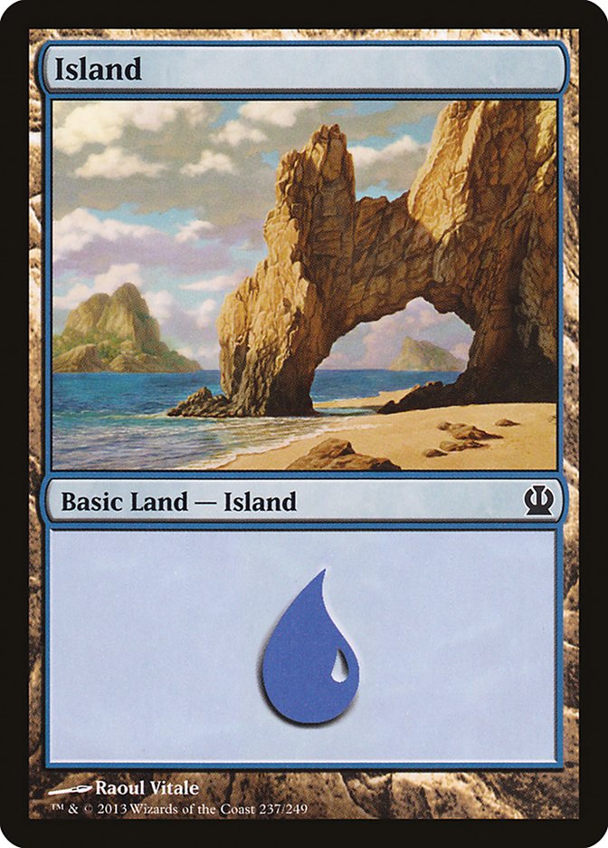 Island (237) [Theros] | Galaxy Games LLC