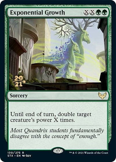 Exponential Growth [Strixhaven: School of Mages Prerelease Promos] | Galaxy Games LLC