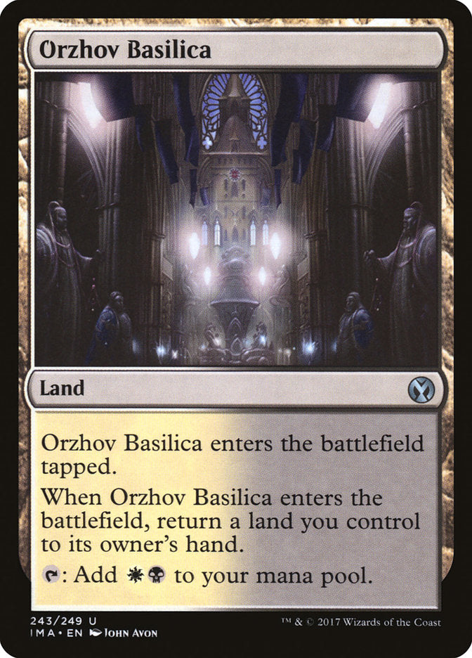 Orzhov Basilica [Iconic Masters] | Galaxy Games LLC