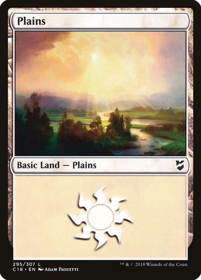 Plains (295) [Commander 2018] | Galaxy Games LLC