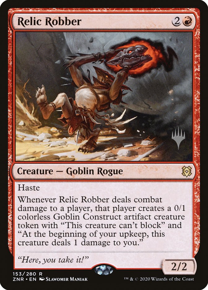Relic Robber (Promo Pack) [Zendikar Rising Promos] | Galaxy Games LLC