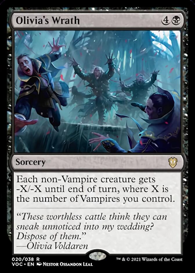 Olivia's Wrath [Innistrad: Crimson Vow Commander] | Galaxy Games LLC