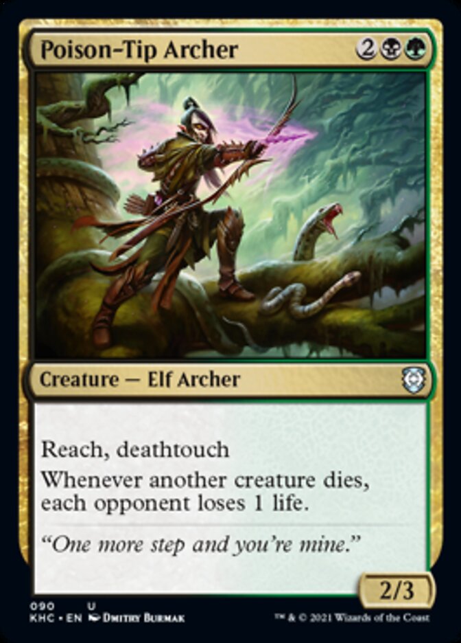 Poison-Tip Archer [Kaldheim Commander] | Galaxy Games LLC
