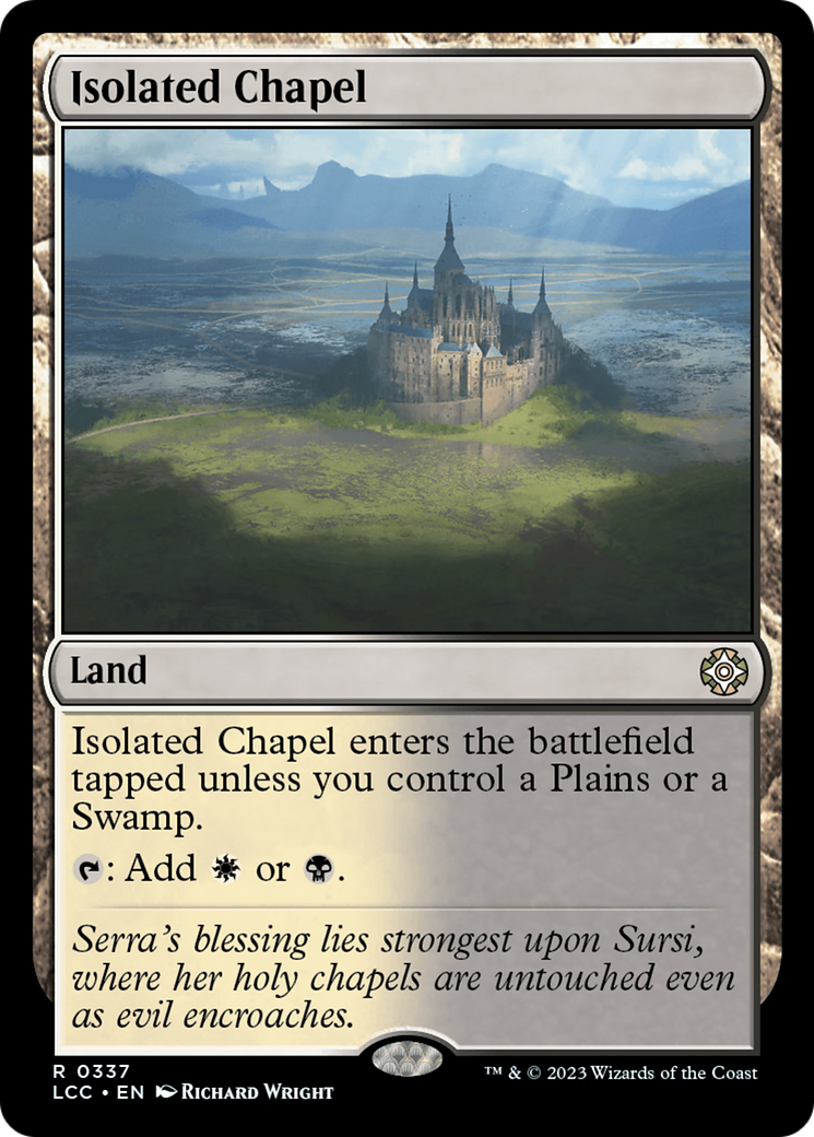 Isolated Chapel [The Lost Caverns of Ixalan Commander] | Galaxy Games LLC