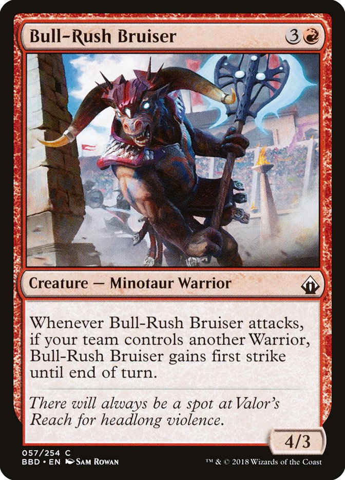 Bull-Rush Bruiser [Battlebond] | Galaxy Games LLC