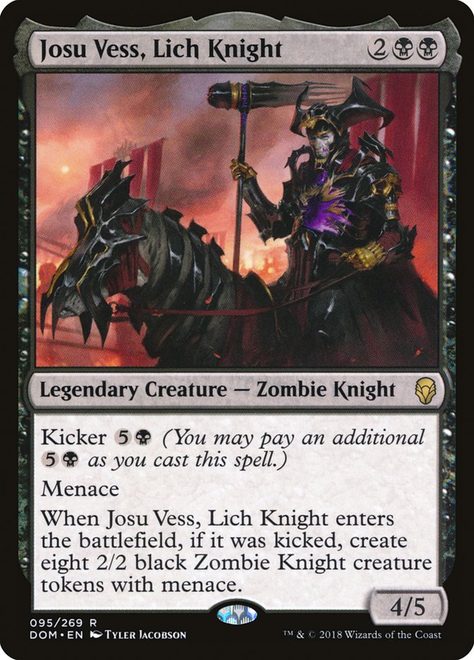 Josu Vess, Lich Knight [Dominaria] | Galaxy Games LLC