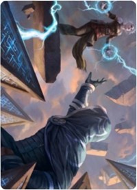 Nahiri's Binding Art Card [Zendikar Rising Art Series] | Galaxy Games LLC